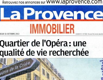 La Provence - 31 octobre 2013