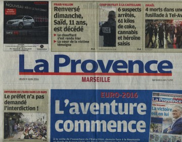 La Provence - 9 juin 2016