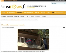 L'IMMOBILIER ANCIEN A ENRAYÉ SA CHUTE