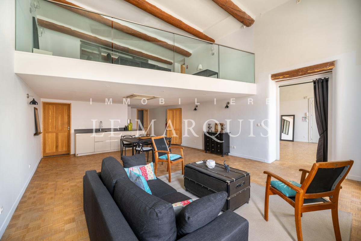 Appartement lumineux type loft 