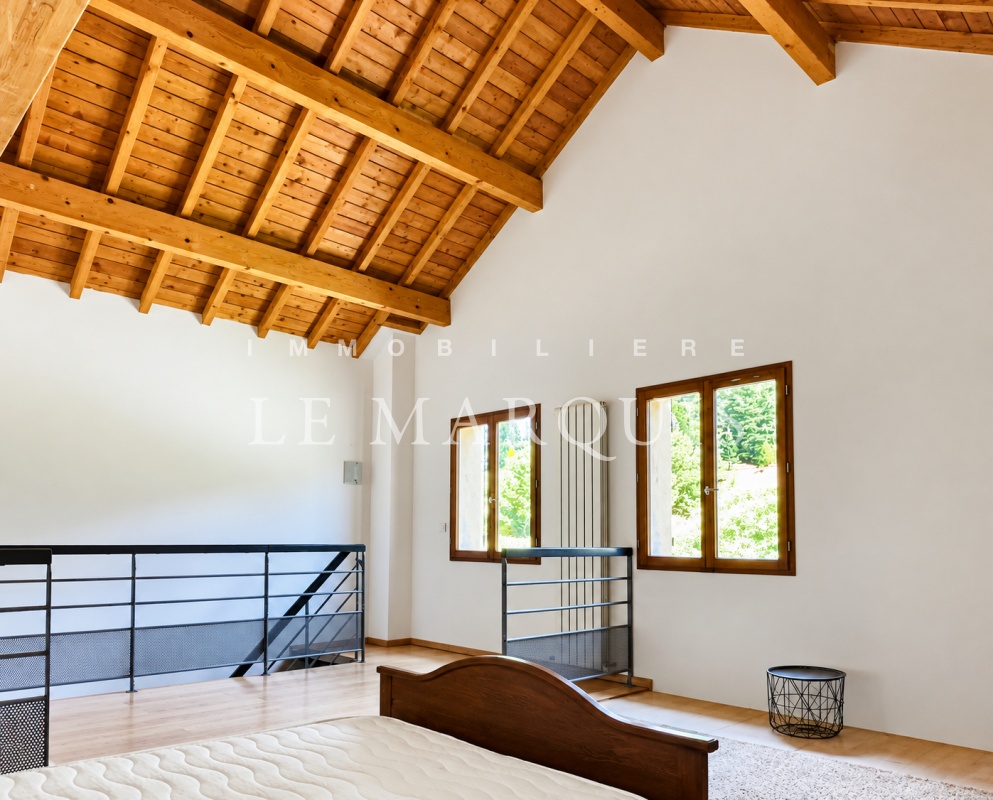 Pièce de 28 m2 avec plafond de 5 m à utiliser selon vos envies