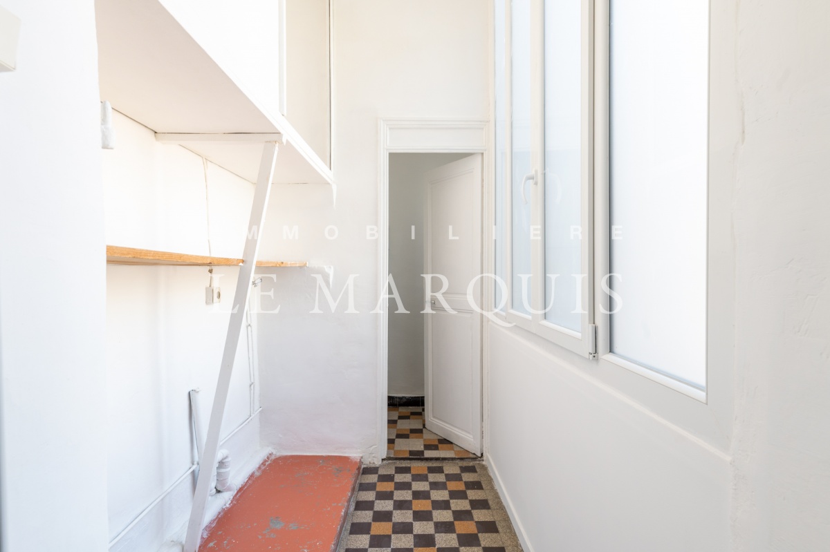 Loggia pouvant être réouverte pour obtenir un balcon