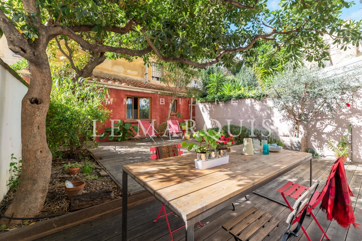 Agréable jardin de 54 m2 exposé Ouest