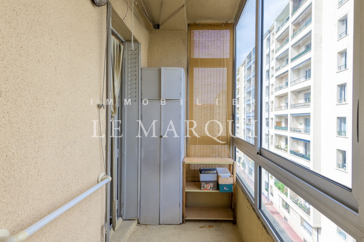 Loggia permettant des rangements