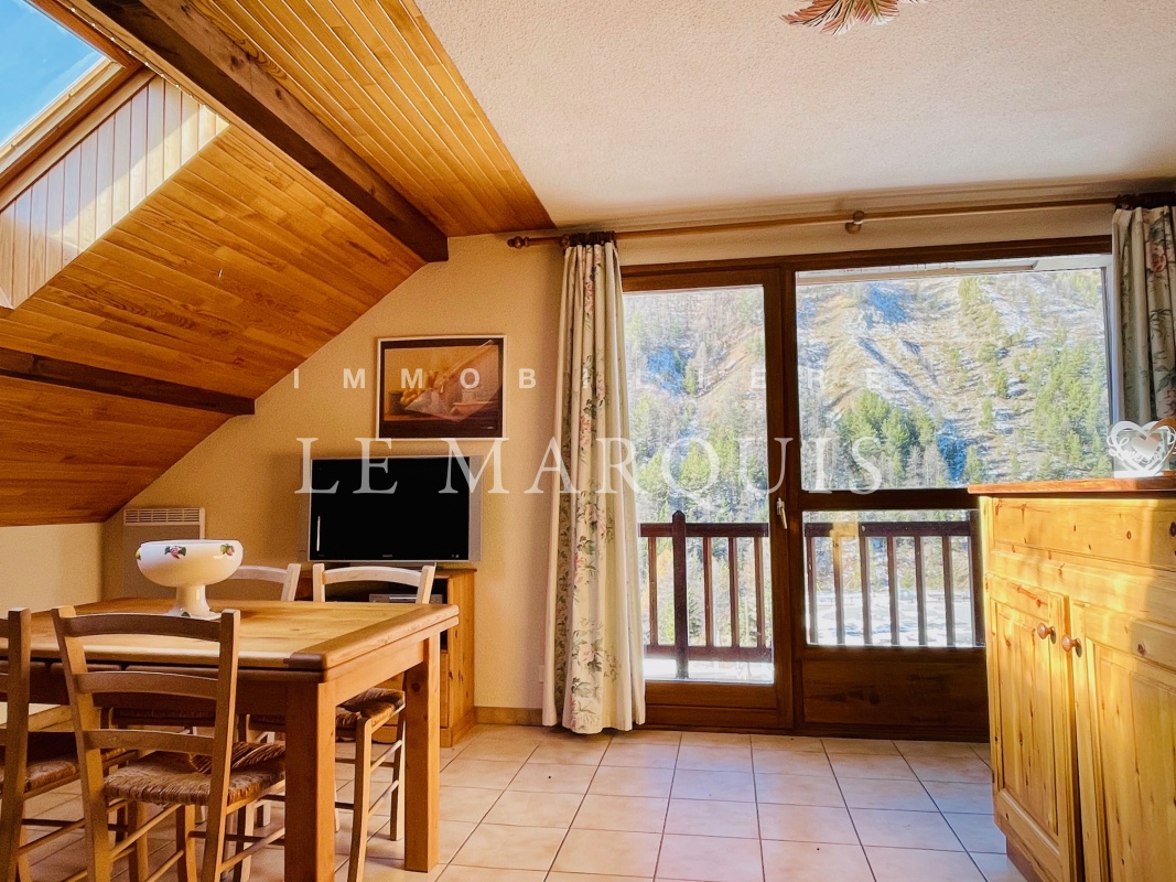 Bel espace de vie lumineux