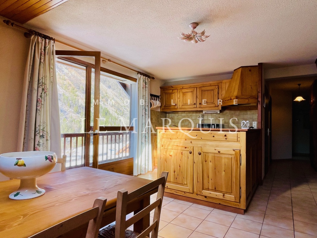 L'appartement est fonctionnel et très bien distribué