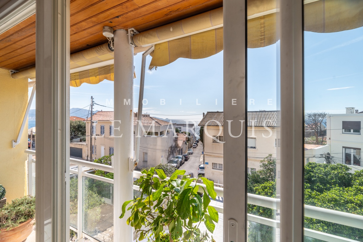 Belle vue également depuis le balcon