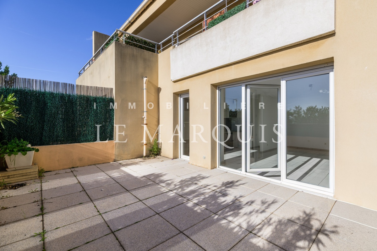 Agréable terrasse sans vis-à-vis