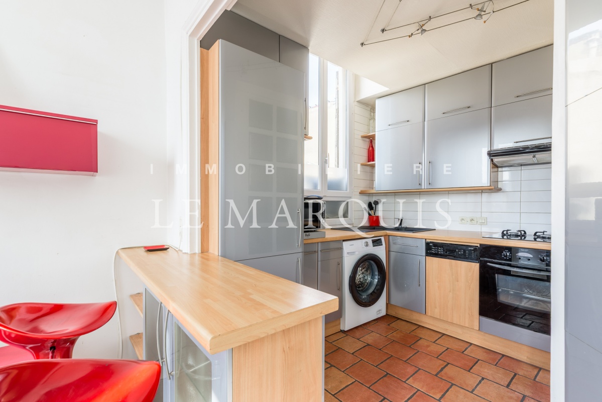 Agréable et conviviale cuisine US