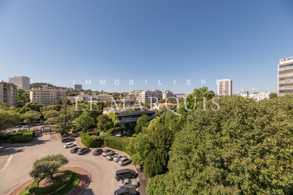 Vue dégagée depuis toutes les pièces de l'appartement