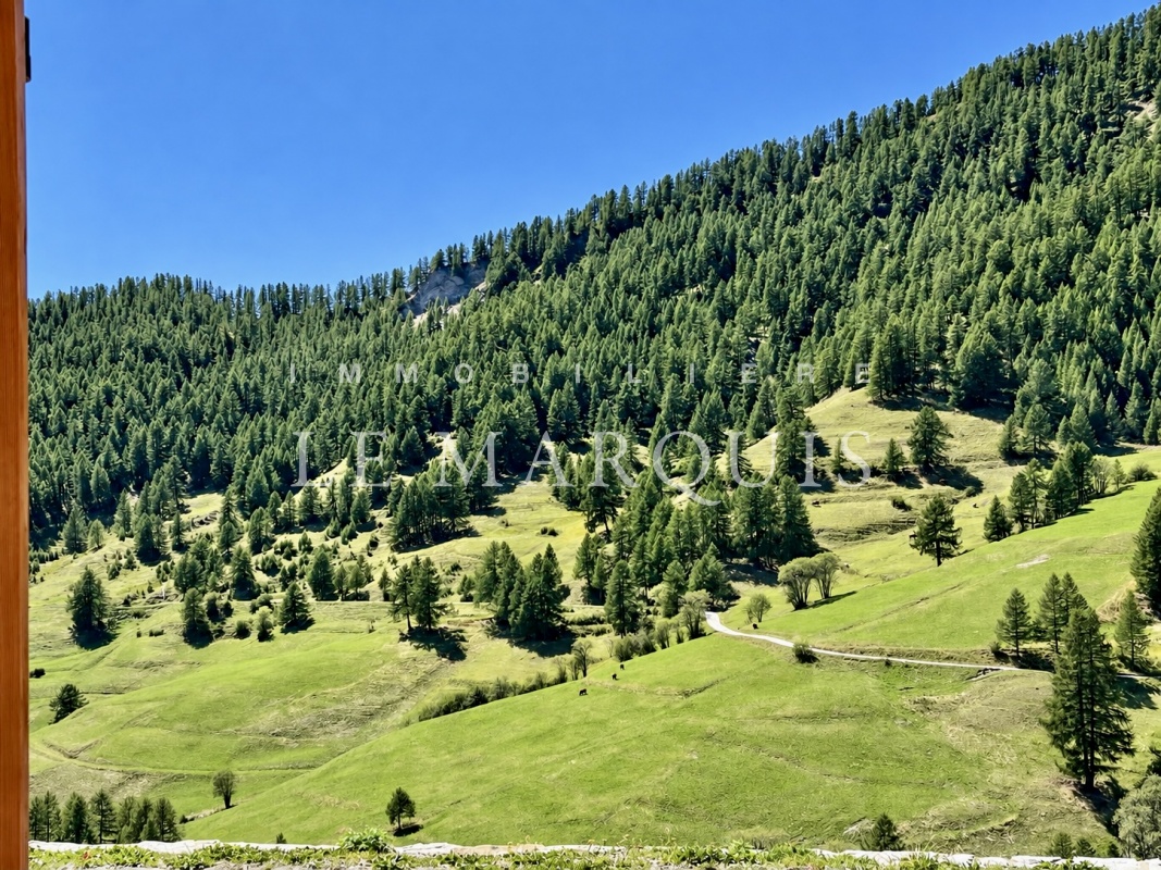 Magnifique vue du séjour sur un environnement naturel préservé exceptionnel