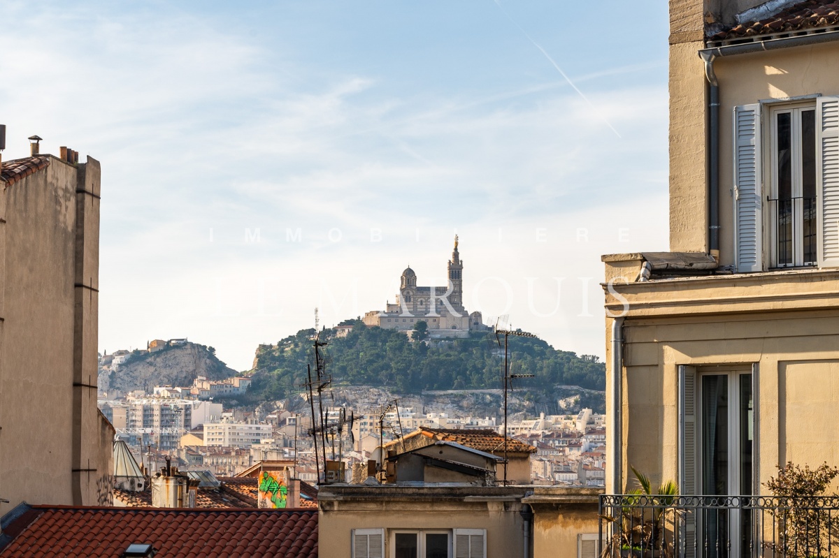 Belle vue dégagée jusqu'à Notre-Dame de la Garde