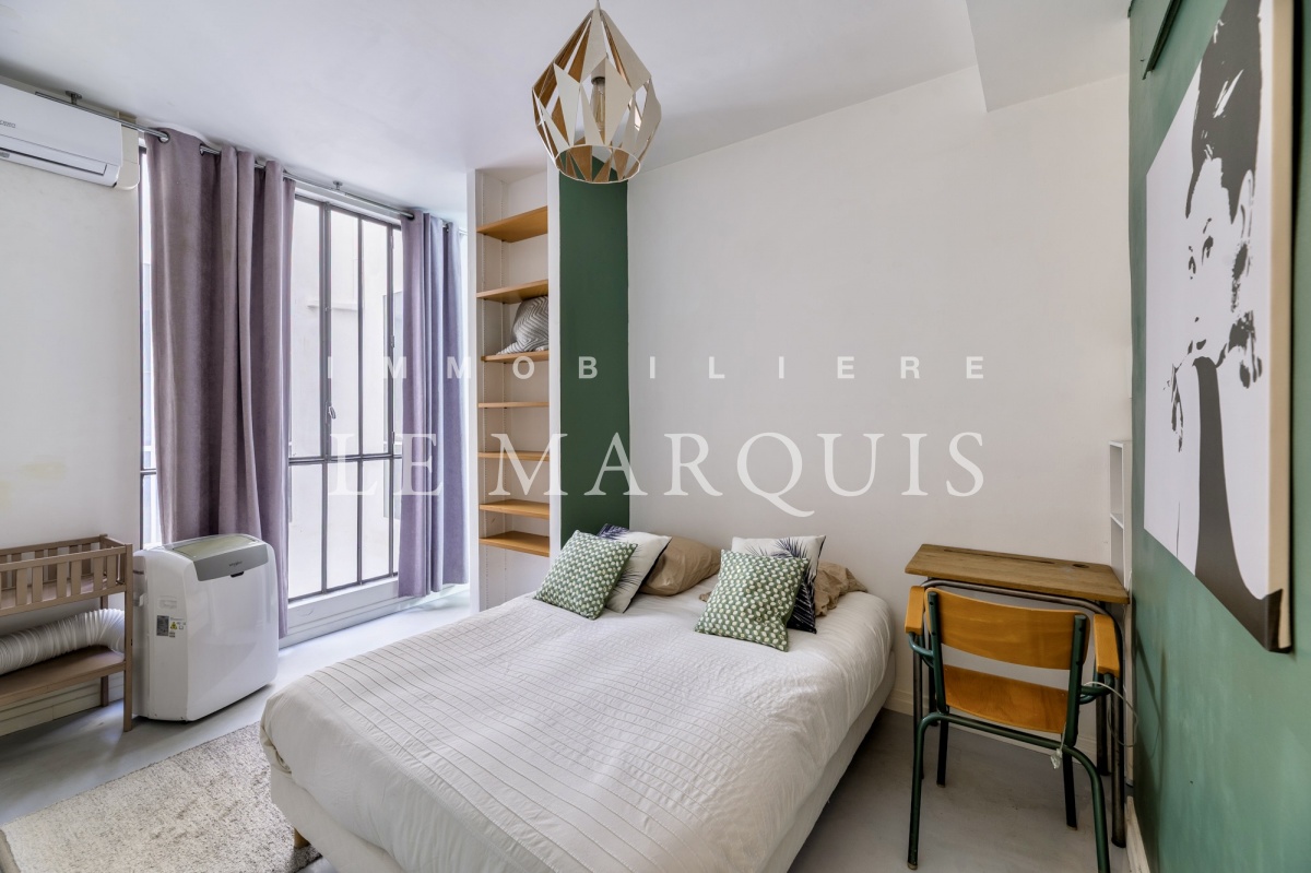 L'appartement propose 4 chambres