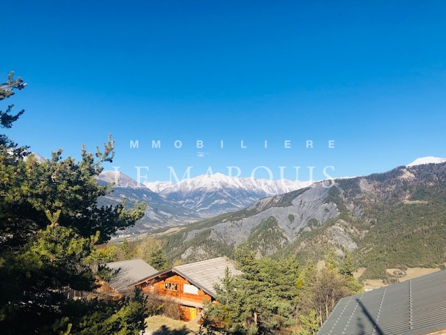 Vue exceptionnelle sur la vallée de l'Ubaye