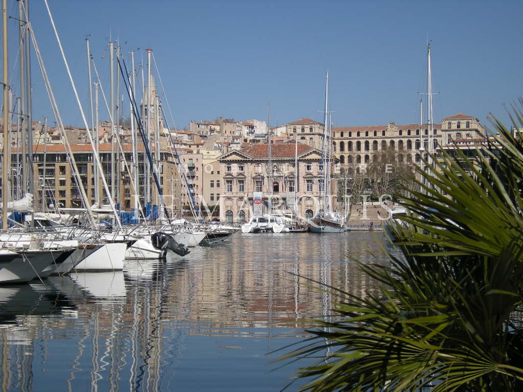 L'entrée de l'immeuble se situe Quai de Rive Neuve, l'appartement donnant sur l'arrière