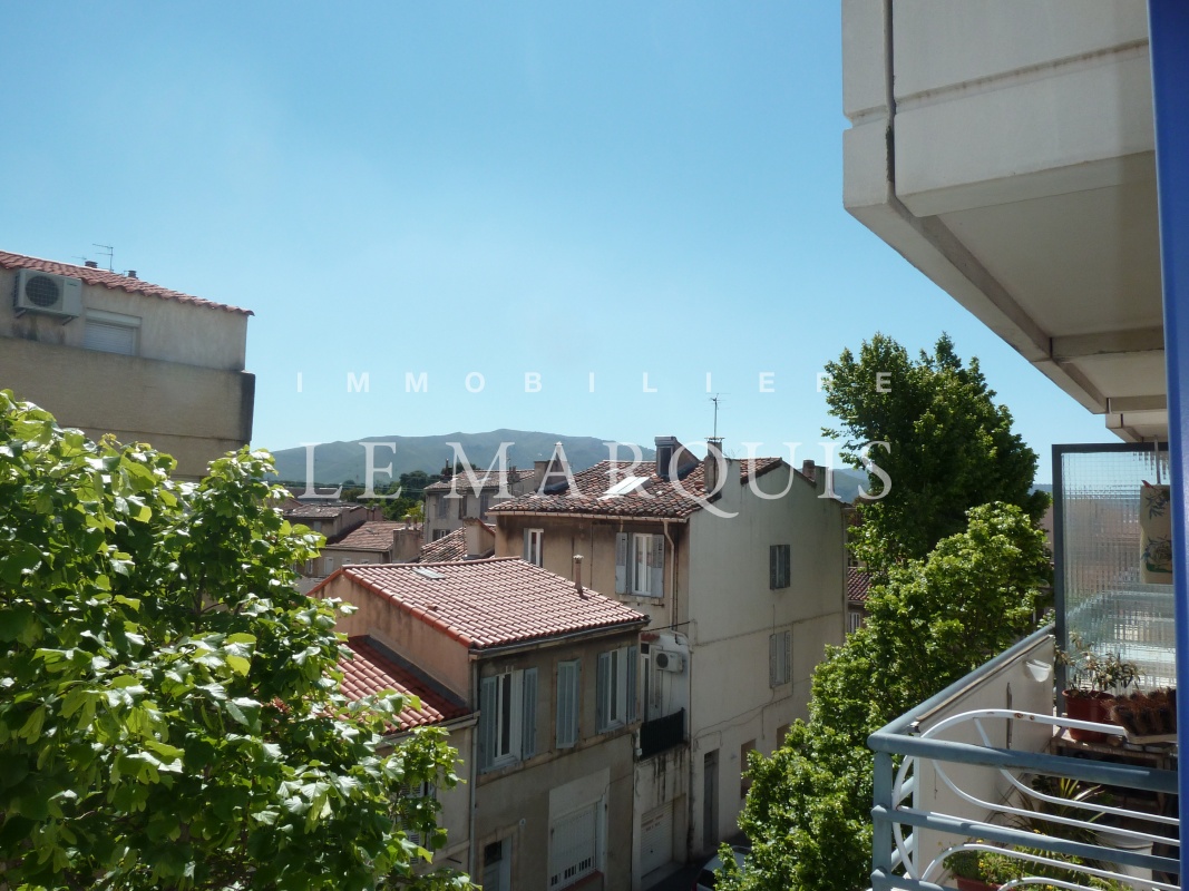 Vue dégagée de l'appartement